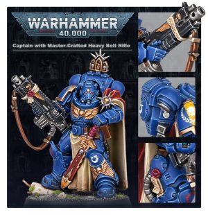 Captain in Gravis Armour with Master-crafted Heavy Bolt Rifle
