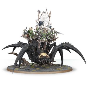 Arachnarok Spider with Spiderfang Warparty