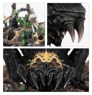 Webspinner Shaman on Arachnarok Spider