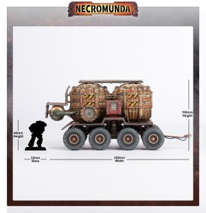 Promethium Tanks on Cargo-8 Ridgehauler Trailer