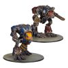 Legions Imperialis: Warhound Titans with Ursus Claws and Melta Lances