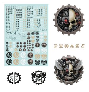 Mechanicum Taghmata Transfer Sheet