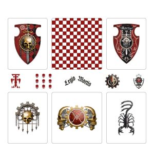 Adeptus Titanicus Legio Mortis Transfer Sheet