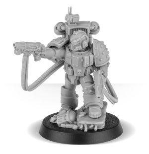 Legion Moritat with Plasma Pistols