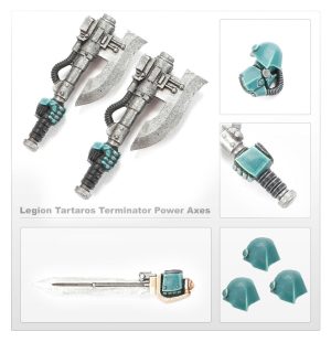 Legion Tartaros Terminator Power Axes Set