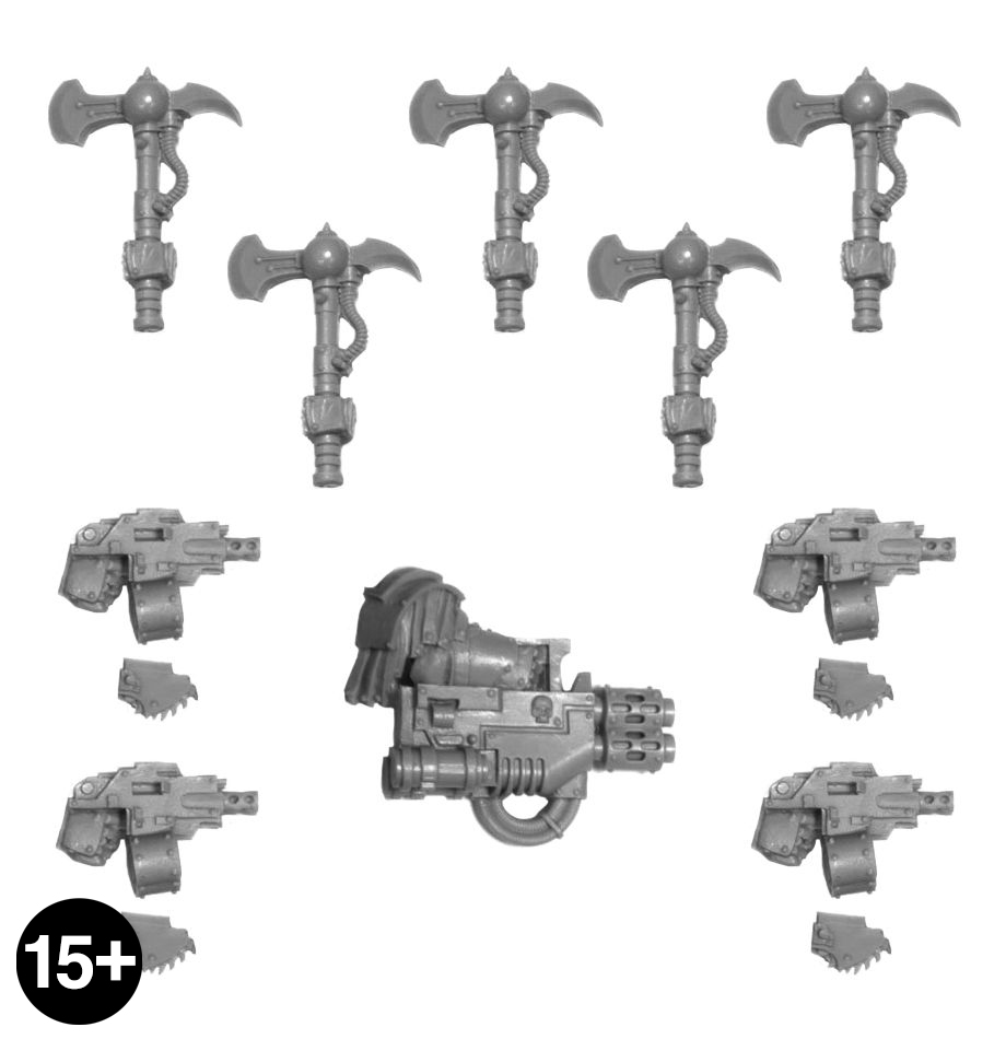 Sons of Horus Justaerin Weapons Set