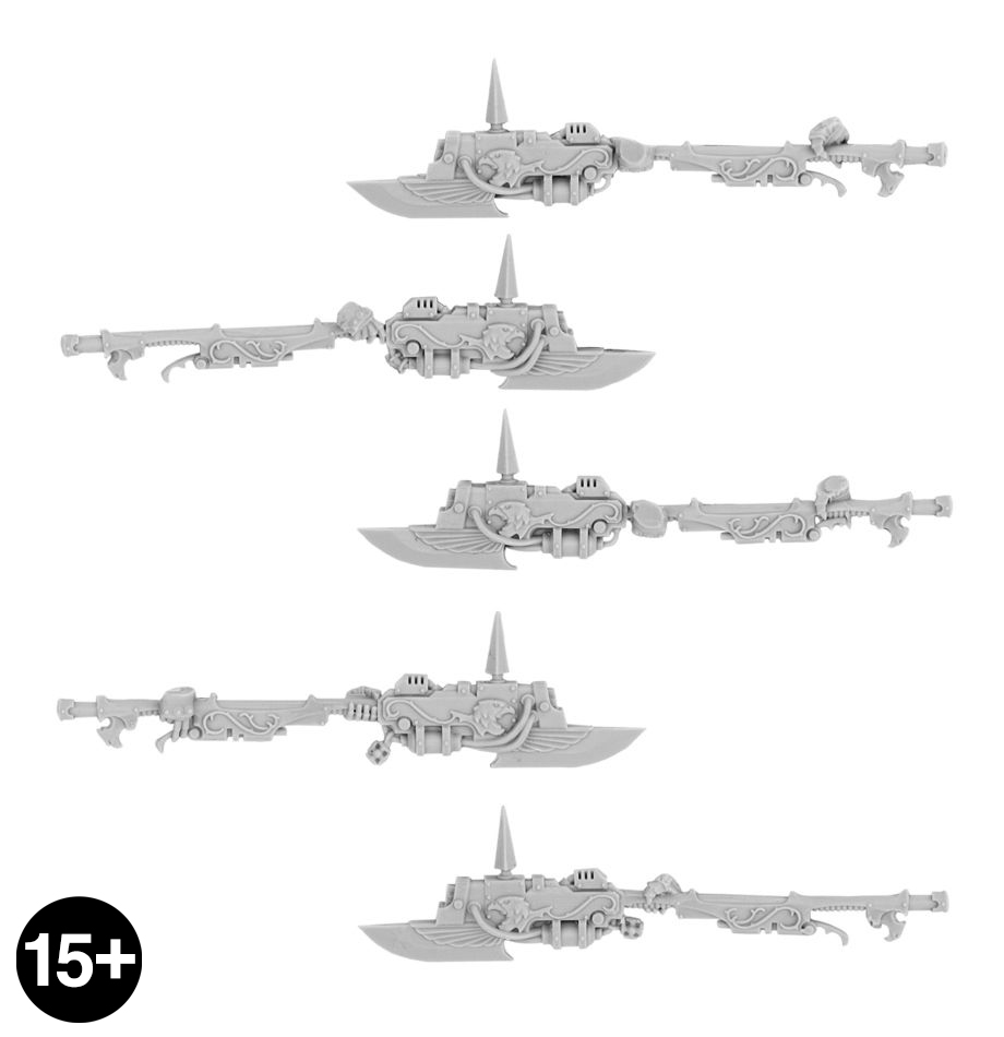 Legio Custodes Adrasite Spears