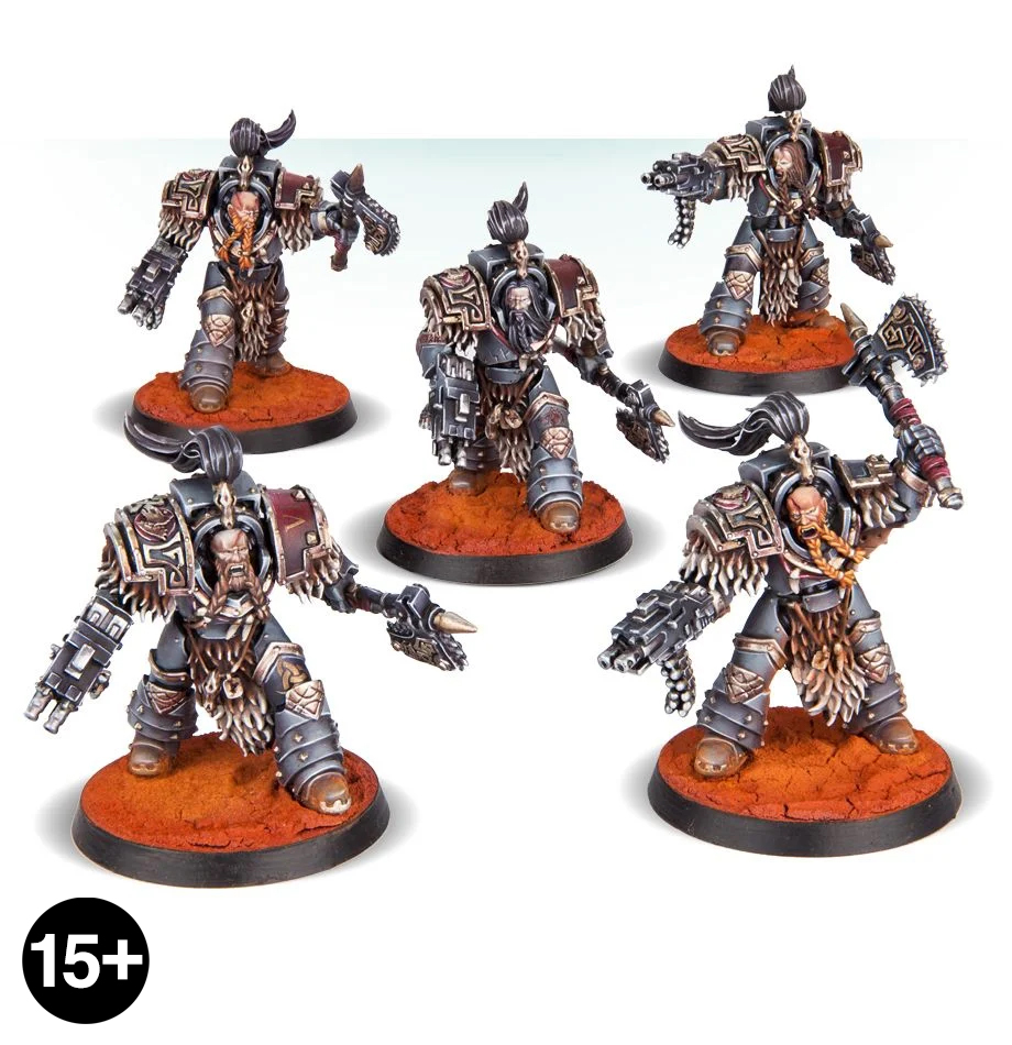 Space Wolves – Varagyr Wolf Guard Terminators