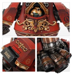 Blood Angels Legion Contemptor-Incaendius Class Dreadnought
