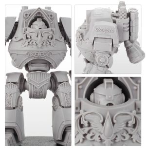 Blood Angels Legion Contemptor-Incaendius Class Dreadnought