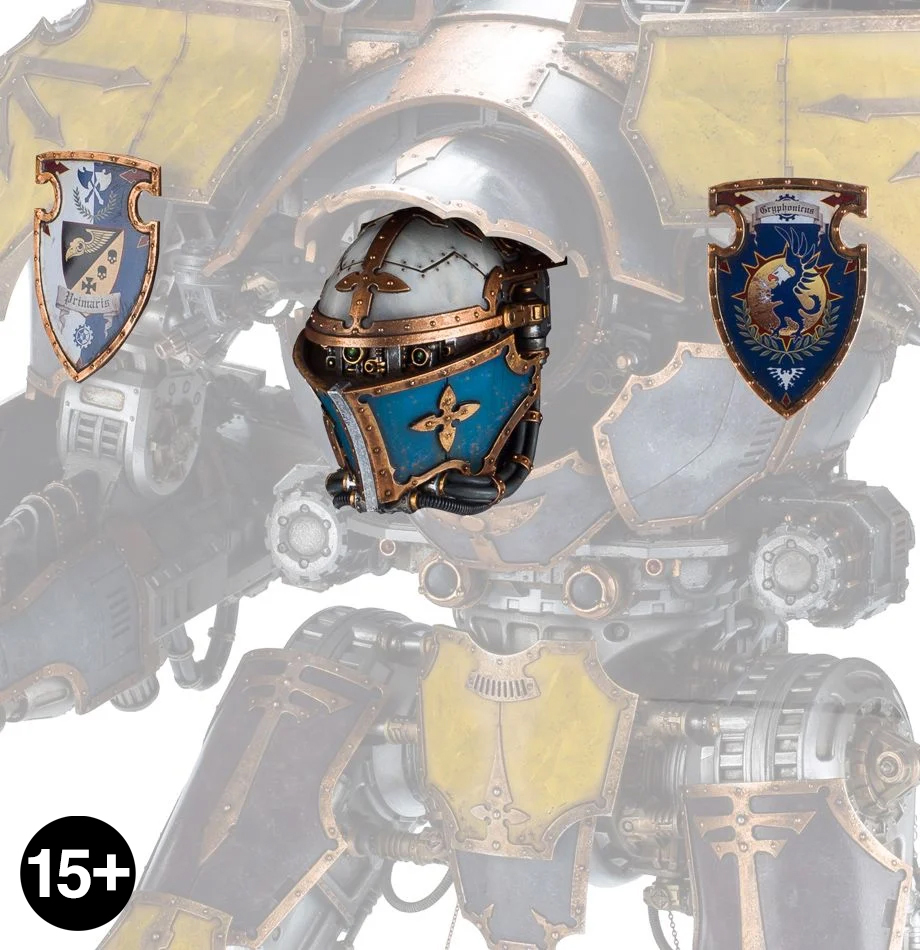 Mars-Alpha Pattern Warlord Titan Head