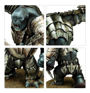 Gundabad Troll with Scythe Gauntlets