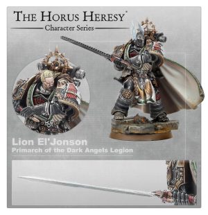 Lion El'Jonson, Primarch of the Dark Angels Legion
