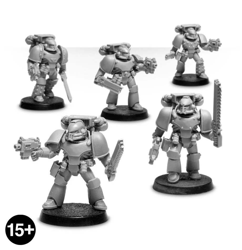 MKIV Space Marine Assault Squad