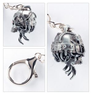 Starforged: Servo Skull Keychain