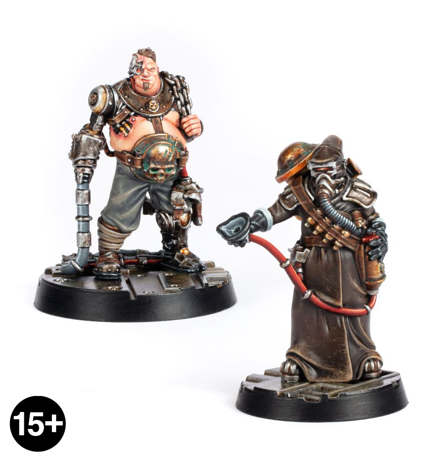 Necromunda: Brute Handler & Chem Dealer