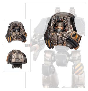 Iron Warriors Contemptor Dreadnought Upgrade Set